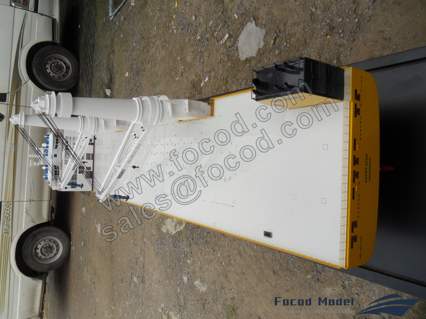 customized model of 155米重型起重货船 Happy Star